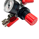 filtro-regolatore-aria-compressa-attacco-1/2"-con-manometro-e-2-rubinetti-di-uscita-Airex-454