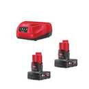 SET-TRAPANO-AVVITATORE-MILWAUKEE-M12-FPP2X2-402X-completo-perfetto-per-autoofficine-automotive-e-molte-altre-professioni