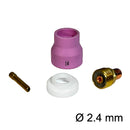 Kit Gas Lens XL MOST Completo per Torcia TIG DC per torcia WP 9-20