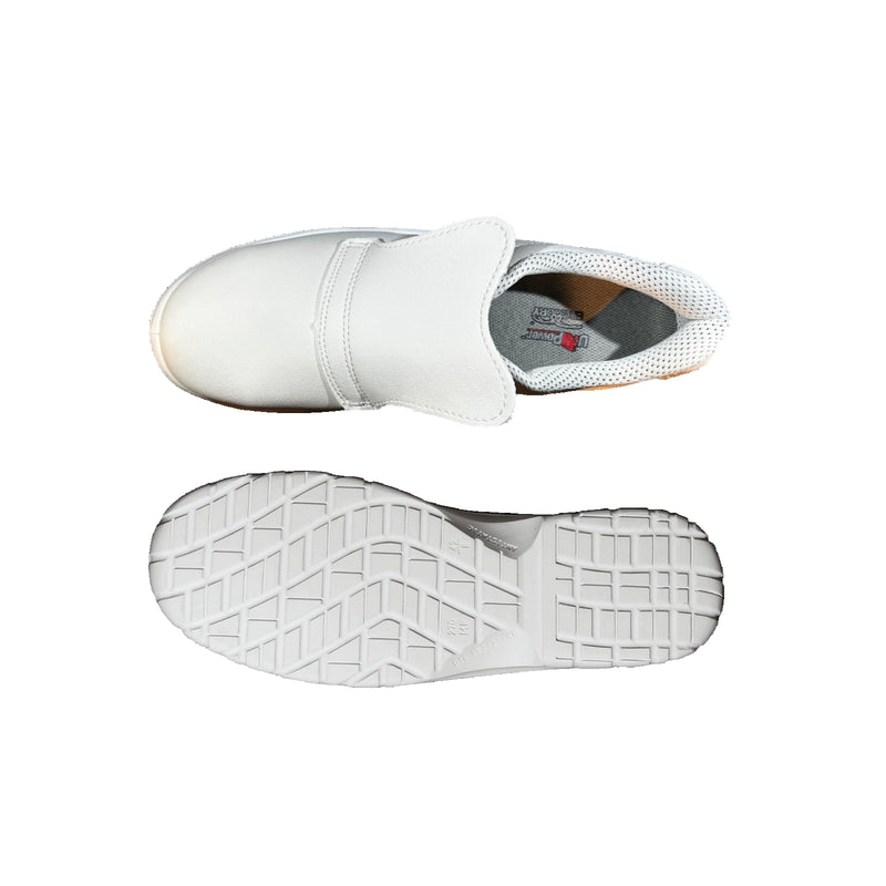 Scarpe da lavoro Basse S2 FO SR BIANCHE uso alimentare t. 35 - 45 UPOWER REPLY o