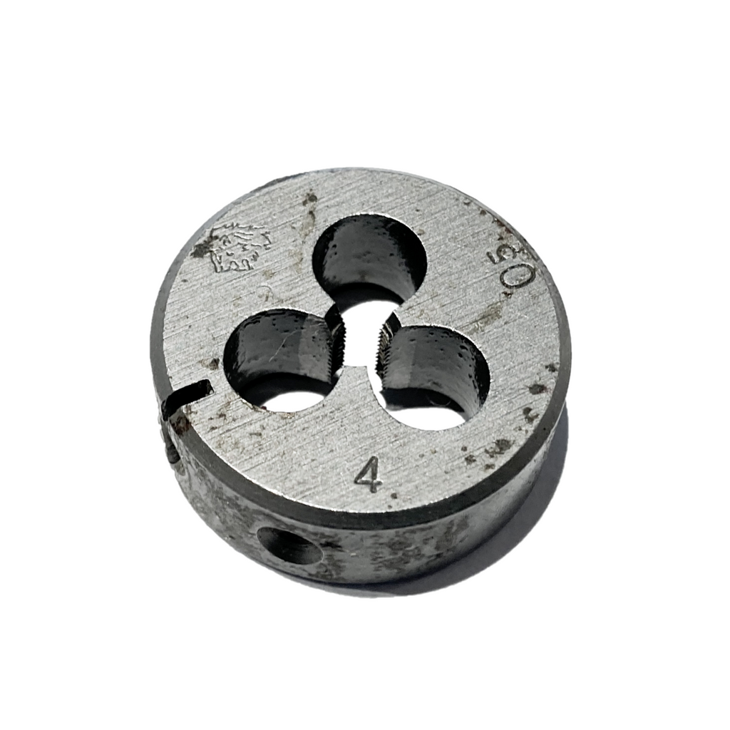 Filiera Tonda Metrica Fine MF18 X 1,0, In Acciaio HSS