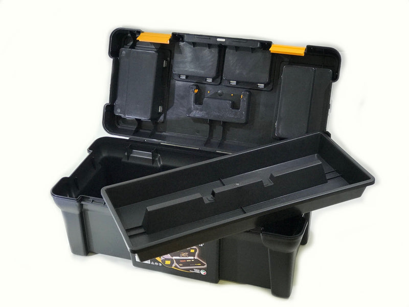 580x280x250 tool holder polypropylene briefcase with holder containers