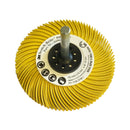 Spazzola Bristle con perno 3M Scotch-Brite Cubitron BB-ZS in Ossido di alluminio gr 80 - Tecnista