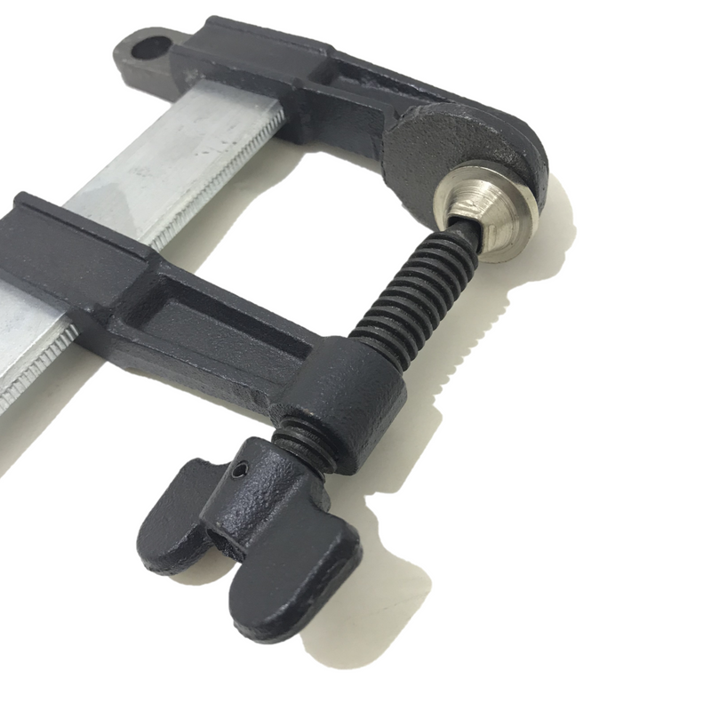 Adjustable welder clamp up to 150 mm and 600 amps