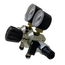 Riduttore di Pressione CO2 ad uso alimentare con 2 manometri Oxyturbo MajorMix