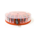 Magnetic inserts in stainless steel bits in chrome vanadium