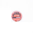 Magnetic inserts in stainless steel bits in chrome vanadium