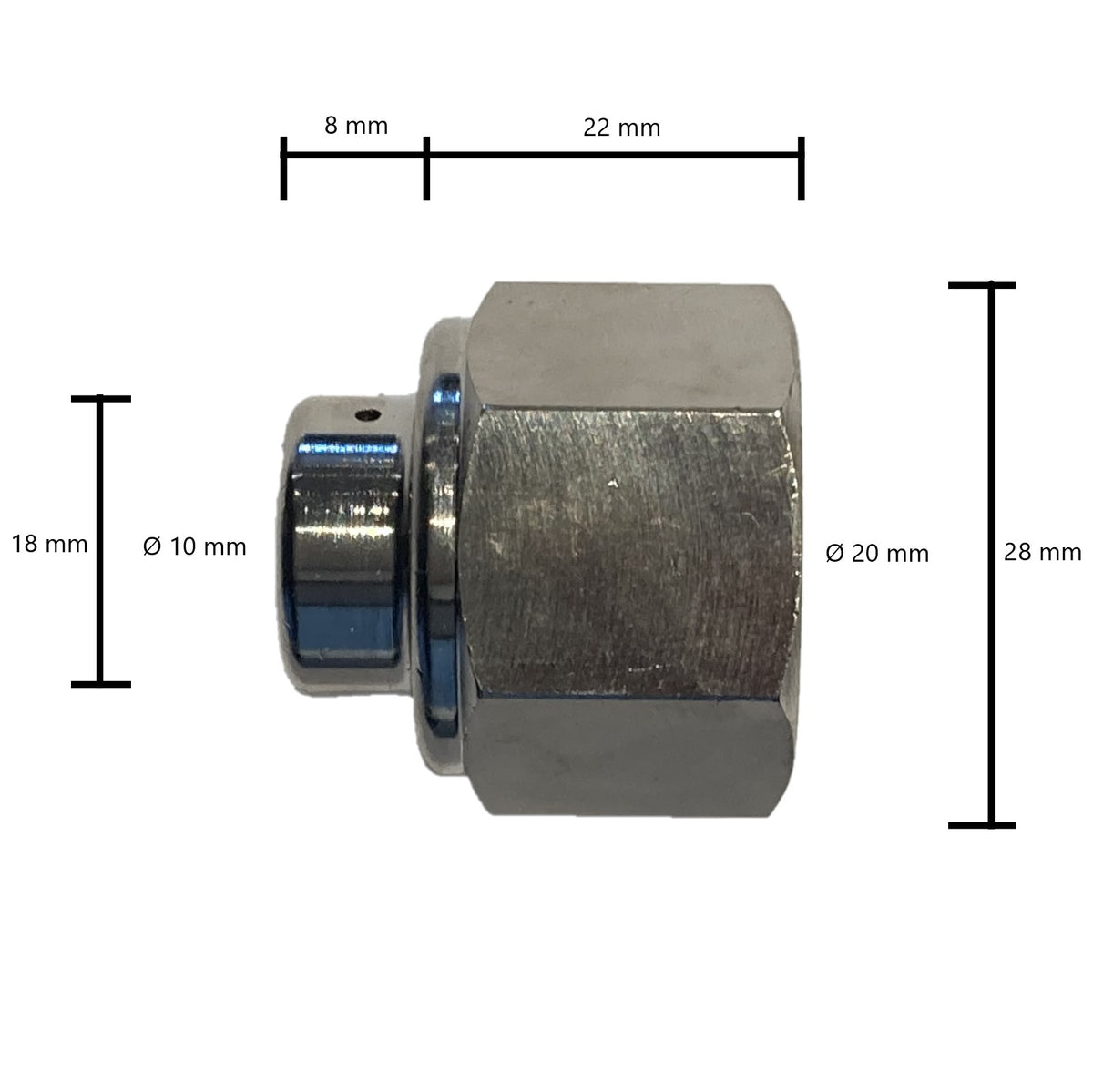 SN1000 COPPIA ADATTATORI MANUBRIO BARRACUDA SUZUKI GSX-8S 2023-2024