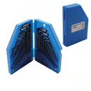 Serie da 30 chiavi a brugola testa esagonale misure in pollici e metriche FERMEC BGS 810 - Tecnista