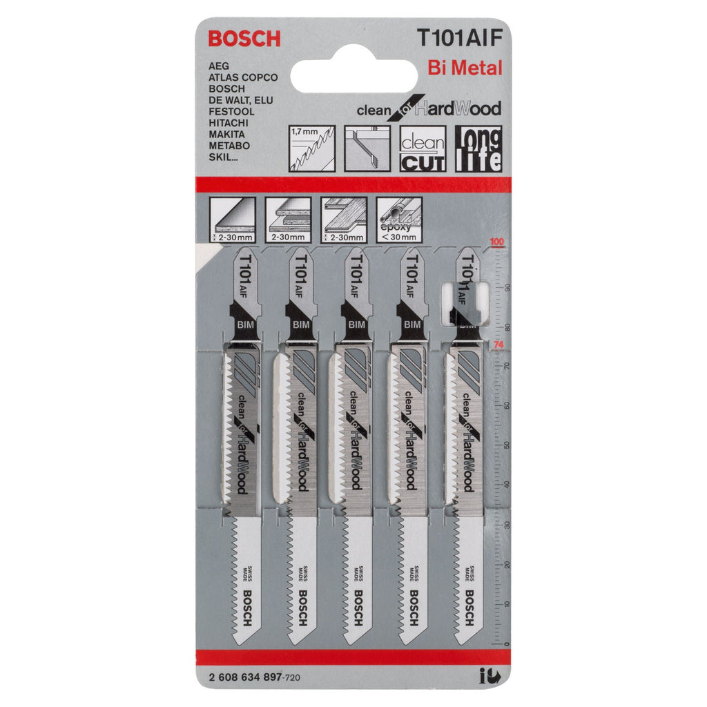 Set Lame Per Seghetto Alternativo BOSCH In Acciaio L 80 Mm 3 Pezzi | Leroy Merlin - Foto 5