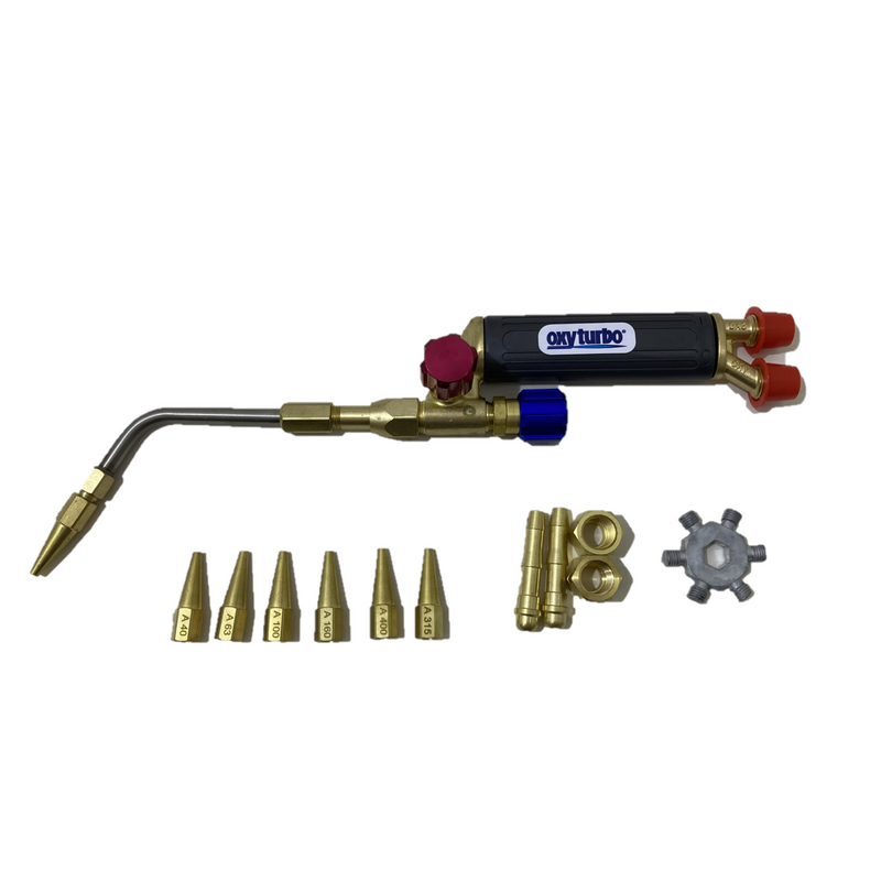 Cannello A Gas Per Saldatura - Mini Torcia Con 5 Punte Per Oro, Argento E Rame | Alta Temperatura Fino A 1700°C - Foto 12