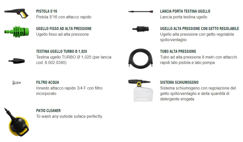 Idropulitrice portatile 150 bar LAVORWASH LVR4 150 DIGIT