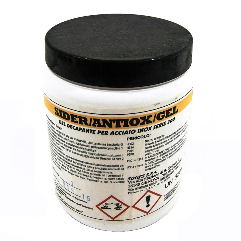 Decapante-gel-per-acciaio-inox-gel-antiossidante-saldatura-inox-saldatura-TIG-FILO-ELETTRODO-MMA-barattolo-da-1kg