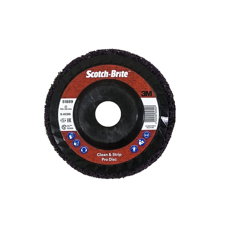 Dischi Abrasivi Per Pulizia 125mm - Set Di 5 Per Rimuovere Ruggine - Foto 5