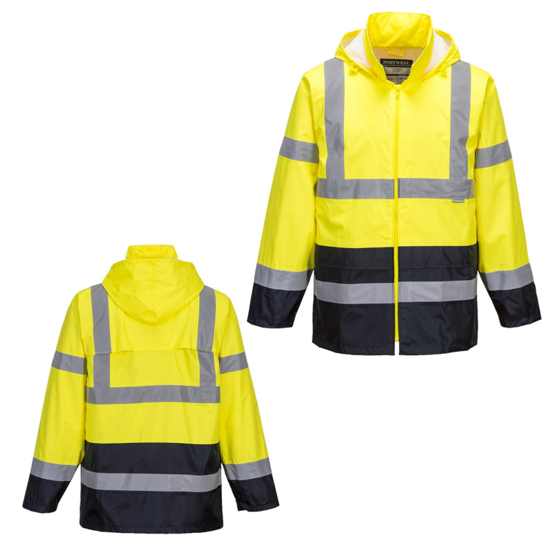 giacca-impermeabile-ad-alta-visibilità-giallo/arancio-taglie-da-S-a-5XL-PORTWEST-H443