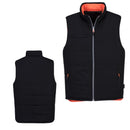 gilet-imbottito-alta-visibilità-giallo-o-nero-REVERSIBILE-taglie-da-S-a-3XL-PORTWEST-PW374