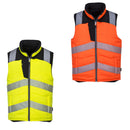 gilet-imbottito-alta-visibilità-giallo-o-nero-REVERSIBILE-taglie-da-S-a-3XL-PORTWEST-PW374