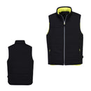 gilet-imbottito-alta-visibilità-giallo-o-nero-REVERSIBILE-taglie-da-S-a-3XL-PORTWEST-PW374