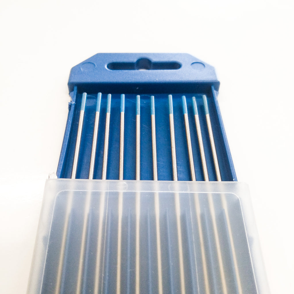 Elettrodi Tungsteno 2.4mm X 175mm Per Saldatura TIG | 2% Lantanati (blu), Confezione Da 10 - Foto 12