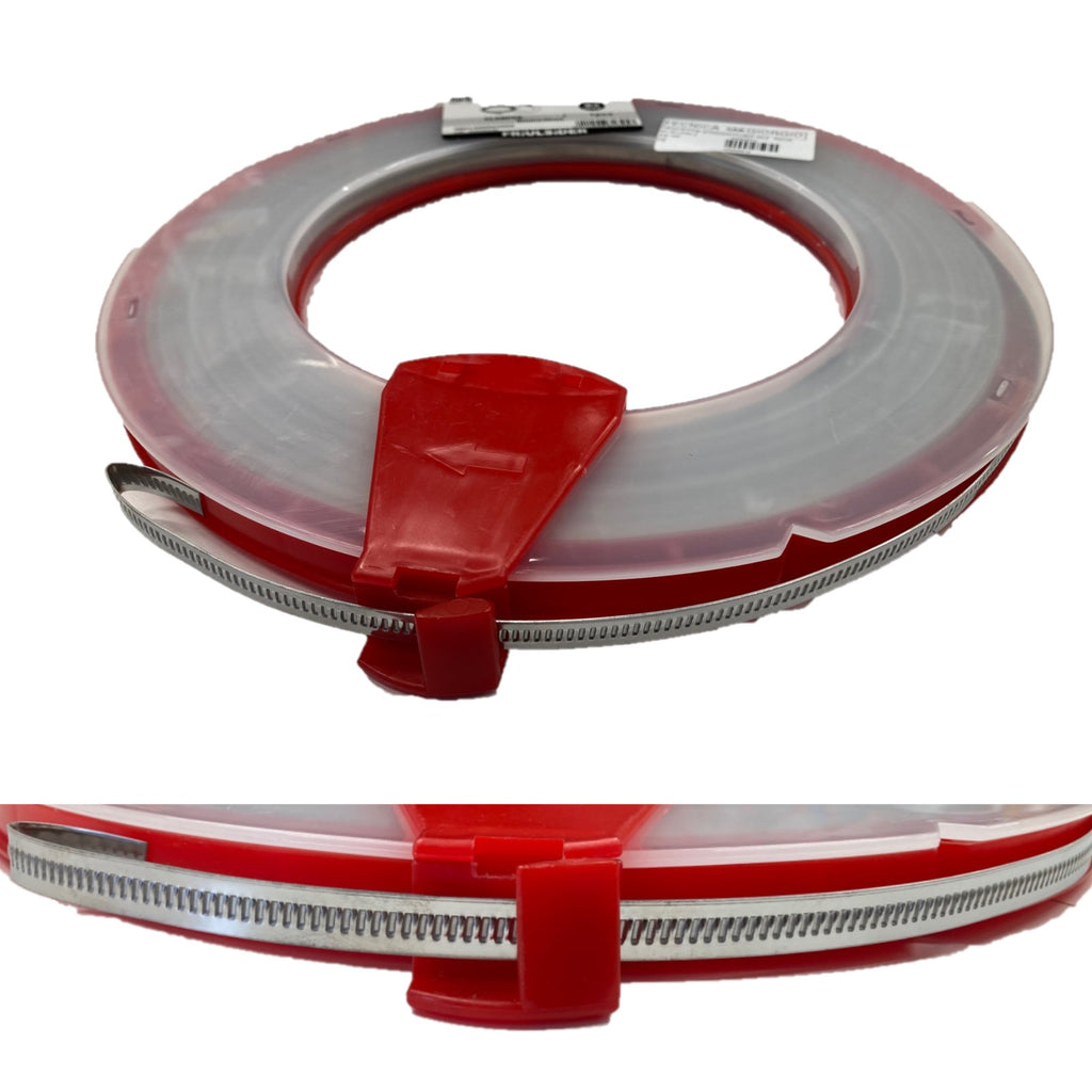 Fascetta Stringitubo In Acciaio Inox UTILFER - Per Canne Fumarie, Diametro 150 Mm, Max 600°C - Foto 6