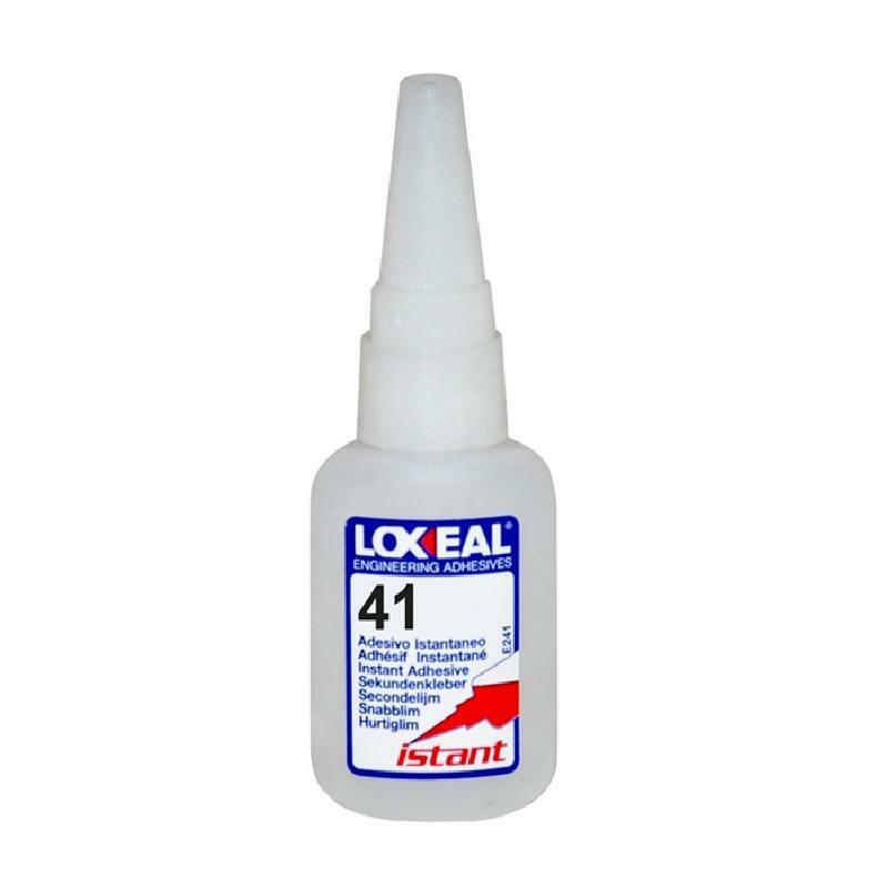 Loxeal 41 bottle 20 g. Instant adhesive for leather wood cardboard paper