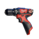 Trapano avvitatore compatto con 3 batterie 12 V 30 Nm MILWAUKEE M12 BDD-153C