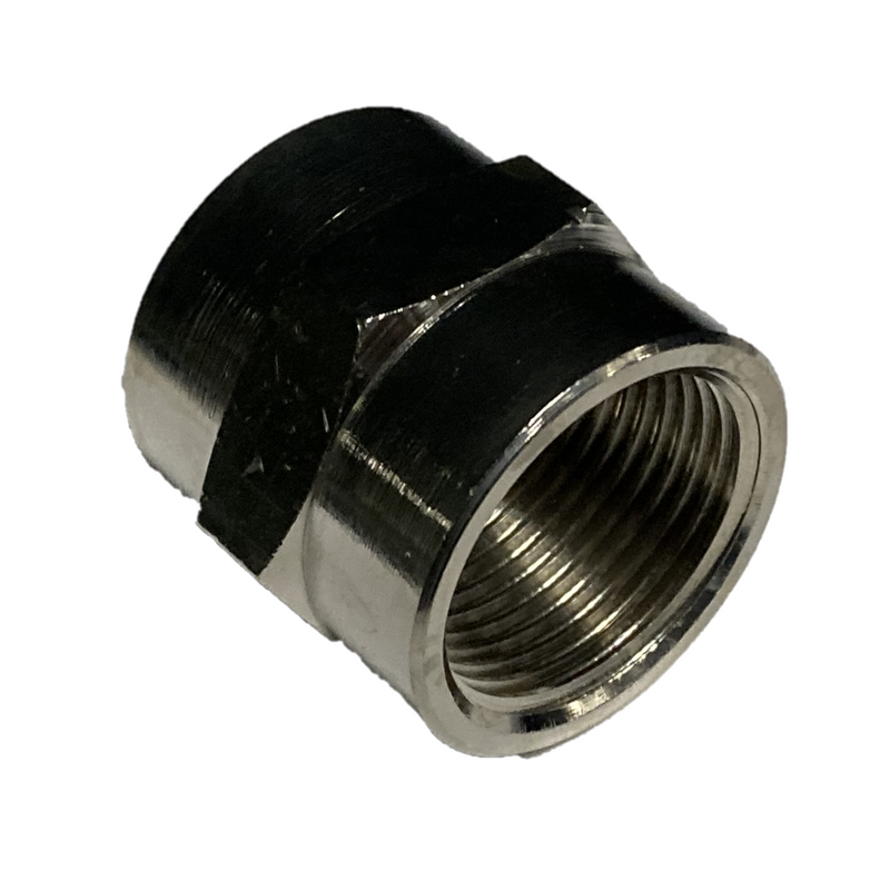 Straight fitting F - F for compressed air 1/2 "-1/4" -1-8 "-3/4" -3/8 "