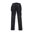 Pantaloni da lavoro da uomo multitasche colore Nero T. S - 2XL PORTWEST T602