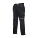 Pantaloni da lavoro da uomo multitasche colore Nero T. S - 2XL PORTWEST T602