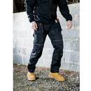 Pantaloni da lavoro da uomo multitasche colore Nero T. S - 2XL PORTWEST T602