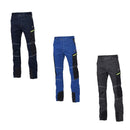 Pantaloni da lavoro multi-tasche Blu scuro-Blu chiaro-Grigio Taglia S a 3XL SIGGI BERGEN