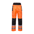 Pantalone impermeabile alta visibilità da lavoro giallo o arancio T. S-3XL PORTWEST PW342