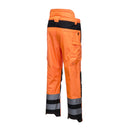 Pantalone impermeabile alta visibilità da lavoro giallo o arancio T. S-3XL PORTWEST PW342