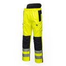 Pantalone impermeabile alta visibilità da lavoro giallo o arancio T. S-3XL PORTWEST PW342