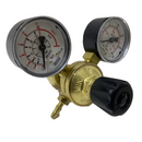 Riduttore di pressione mini per gas CO2 a 2 manometri saldatura ferro a filo MIG/MAG