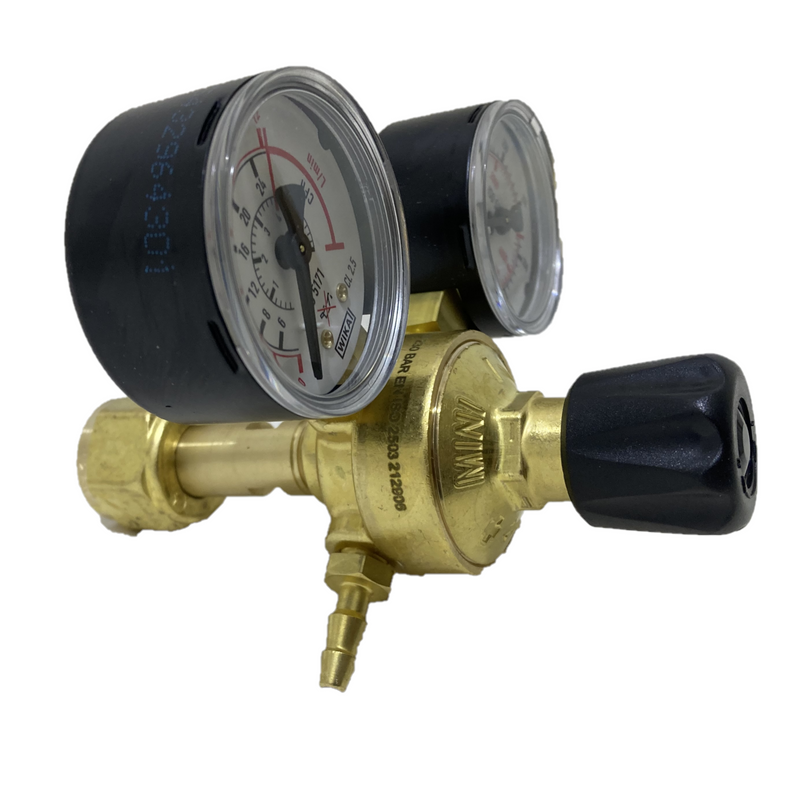 RIDUTTORE DI PRESSIONE Manometro Argon CO2 Azoto Regolatore Di - Foto 10