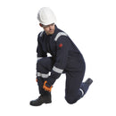 Welder Suit Araflame Gold Fireproof Color Blue Navy T. XS-5XL Portwest AF53