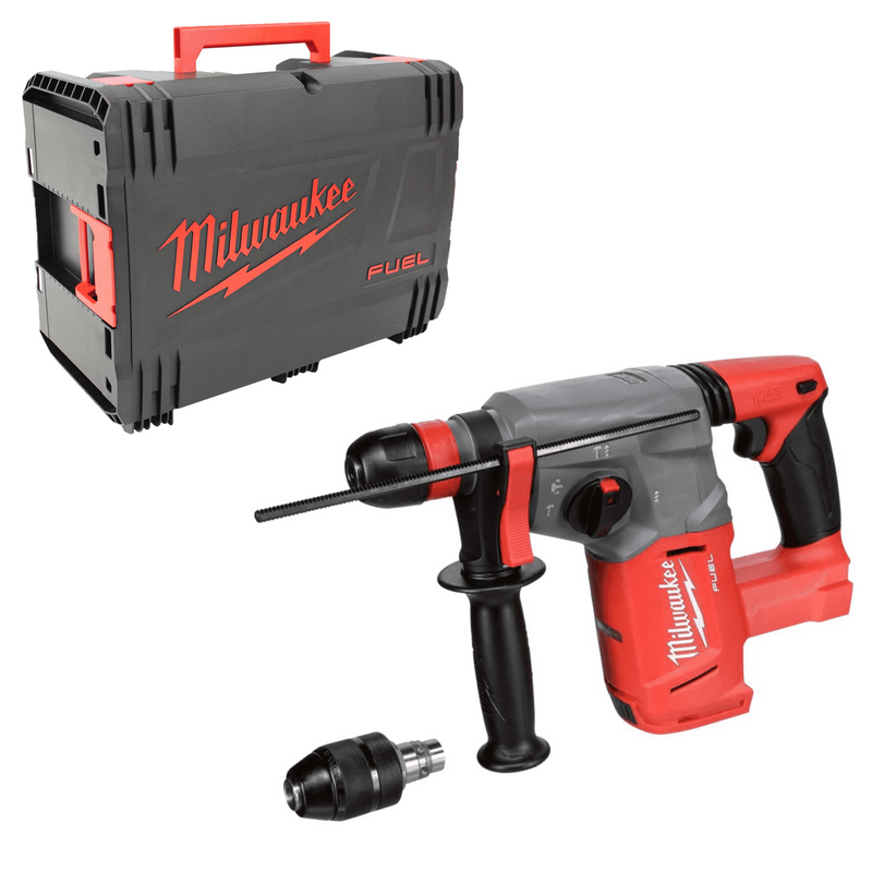 Battery tessellator SDS-Plus connection double spindle Milwaukee M18 CHX-0x