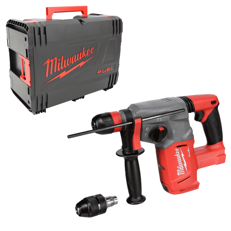 Tassellatore a batterie attacco SDS-PLUS doppio mandrino Milwaukee M18 CHX-0X