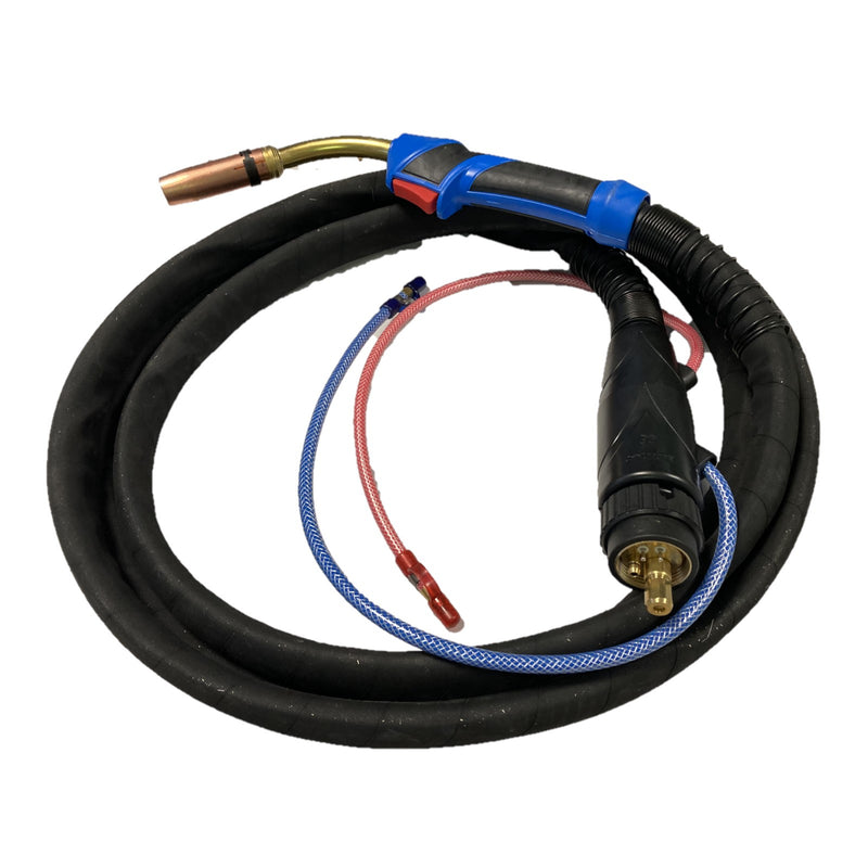 Torcia Saldatura a filo MIG raffreddata ad Acqua BZ501 4 m – Attacco Euro Snodato | Uso Professionale