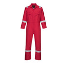 Tuta da saldatore Silver Araflame ignifuga Colore Rosso T. XS-5XL PORTWEST AF73