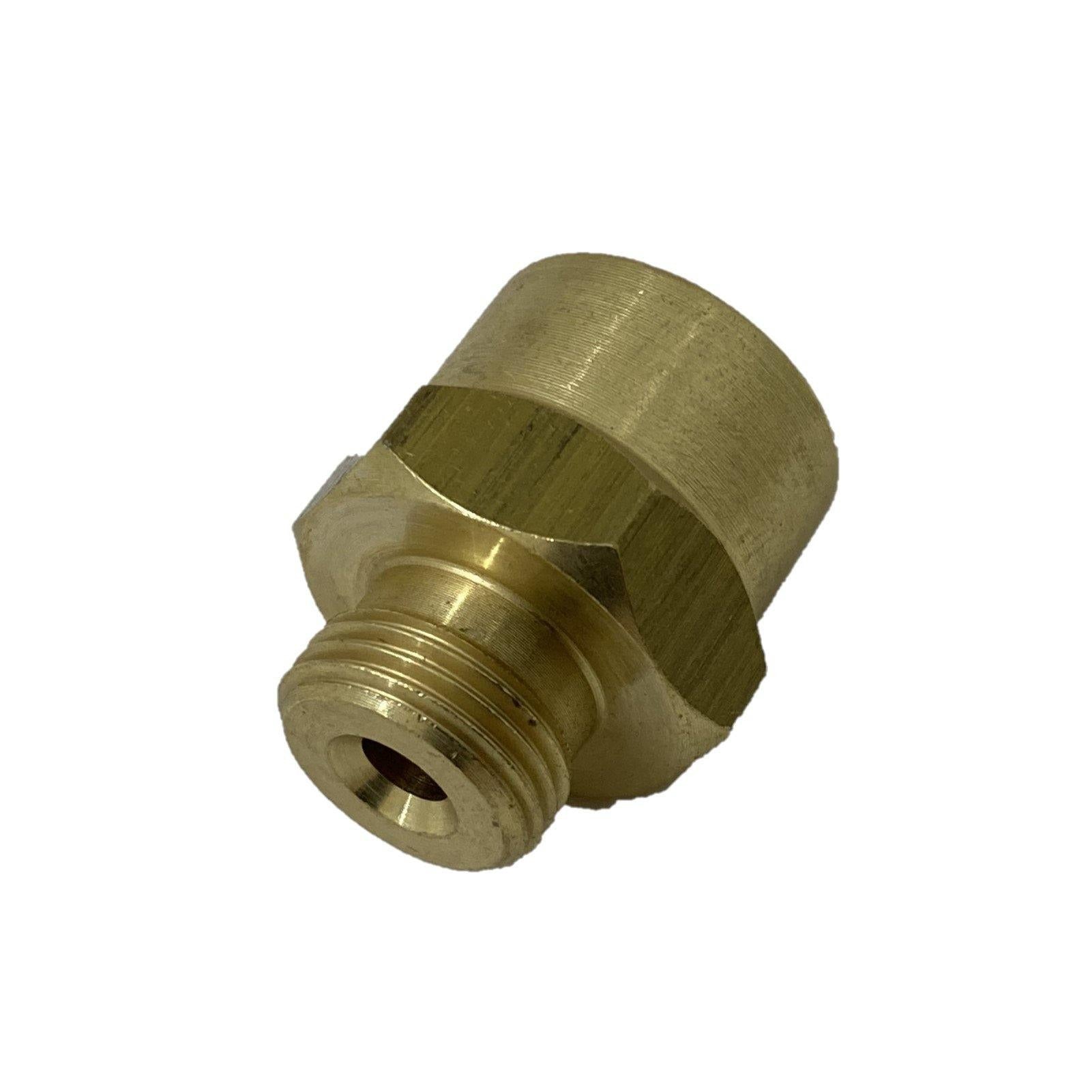 M10 O2 Plug Technician | Kemper oxygen cylinder adapter from M10x1 to M12x1