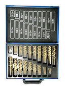 Punte HSS per ferro rivestite al Tin dalla 1 alla 10 mm (170 pz) BGS 1994