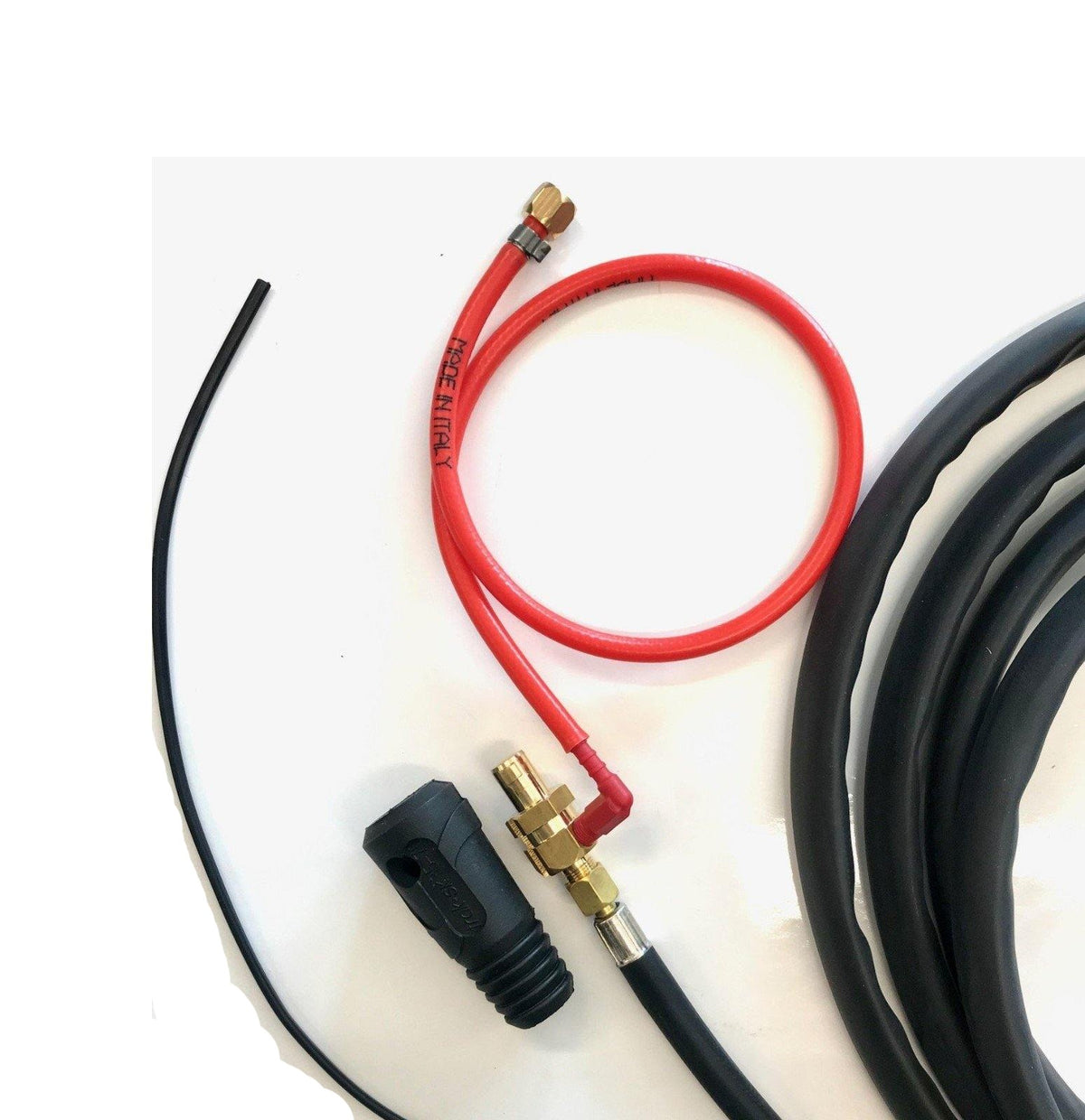 Set Connettori Rapidi M6 In Ottone Per Impianti Di Raffreddamento E Gas - Adattatori Per Torcia MIG/TIG (D'oro)