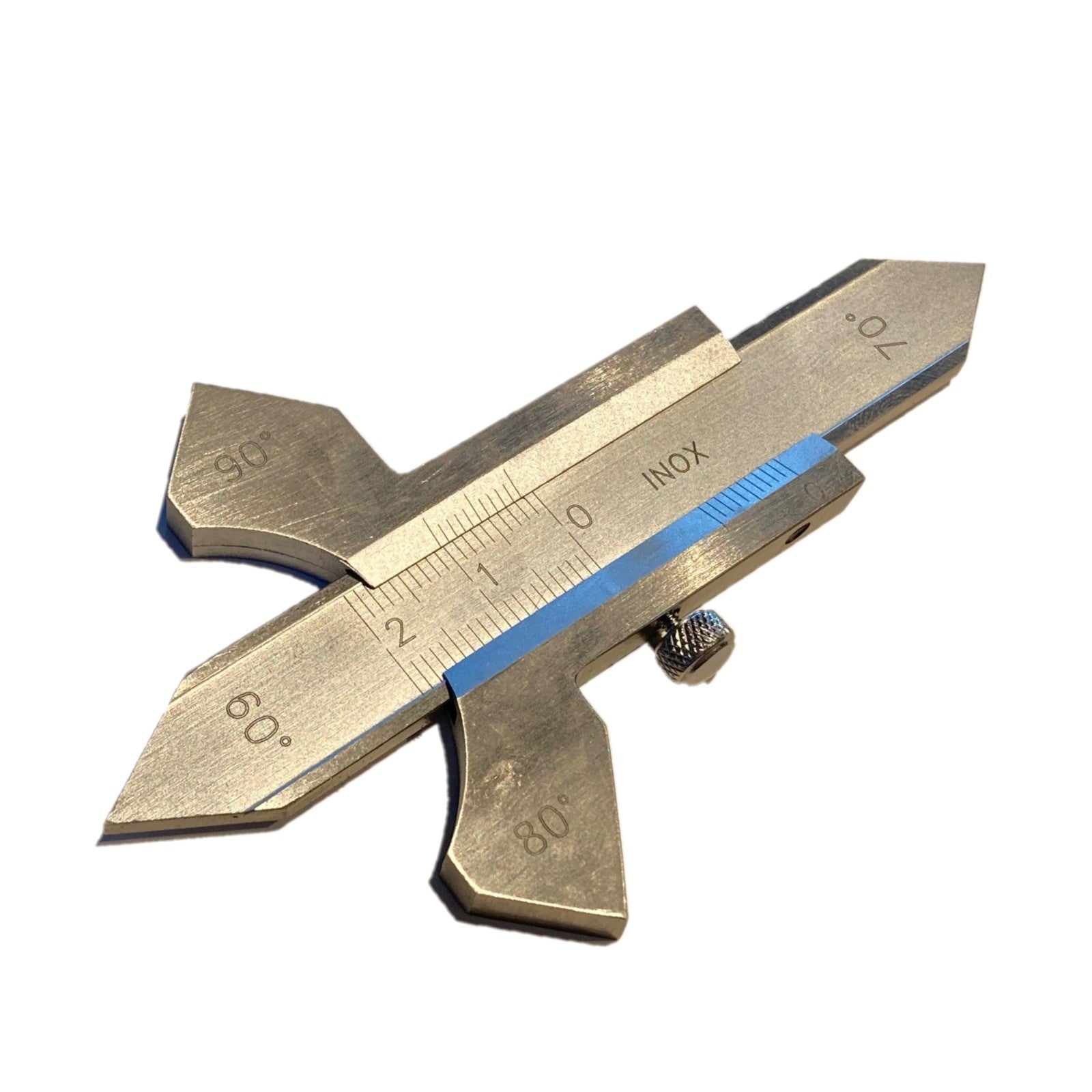 Calibro Per Saldatura In Acciaio Inox HFG26 - Per Misurare Angoli E Raccordi, 0-20 Mm - Foto 9