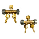 Valvola-derivazione-2-vie-con-rubinetto-epr-riduttore-di-pressione-GAS-OSSIGENO-attacco-3/8"-portagomma-da-8mm