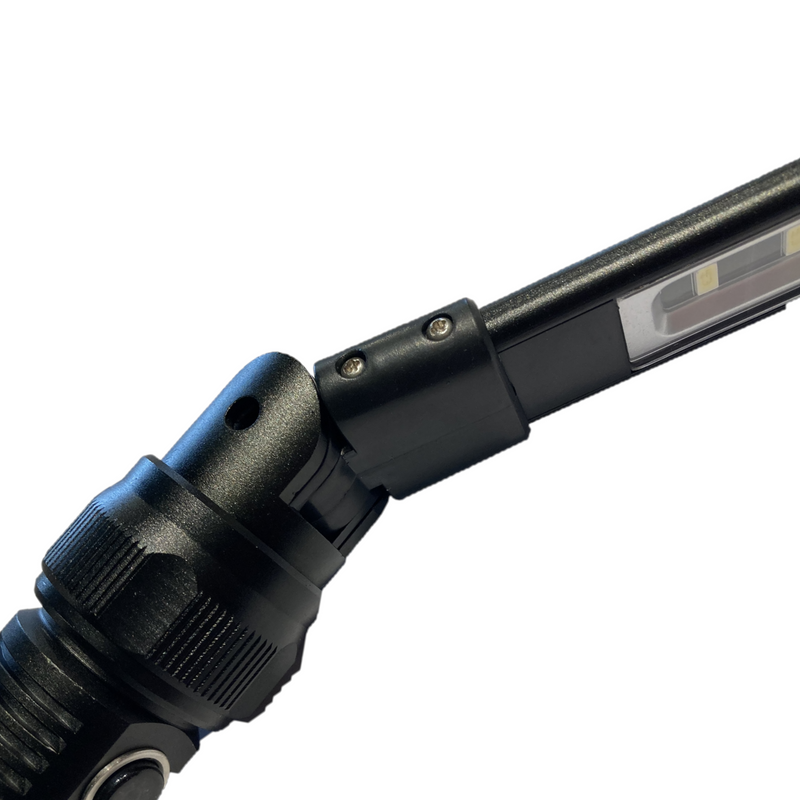 Lampada magnetica inclinabile con 10 + 1 LED sottile per ispezioni 300 lm FERVI 0209