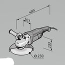 Smerigliatrice angolare a filo FLEX L2200 diam. disco 230 mm 2200W