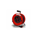 Prolunga elettrica con avvolgicavo 16A 4 schuko civile/industriale 15 mt FRIGGERI