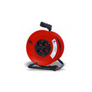 Prolunga elettrica con avvolgicavo 16A 4 schuko civile/industriale 25 mt FRIGGERI